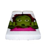 Emoji Zombie Woman Fitted Sheet (Full/ Double Size)