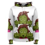 Emoji Zombie Woman Women s Pullover Hoodie