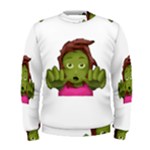 Emoji Zombie Woman Men s Sweatshirt