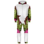 Emoji Zombie Woman Hooded Jumpsuit (Men)