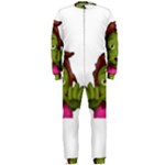 Emoji Zombie Woman OnePiece Jumpsuit (Men)