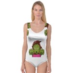 Emoji Zombie Woman Princess Tank Leotard 