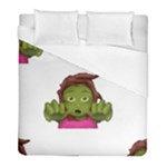 Emoji Zombie Woman Duvet Cover (Full/ Double Size)