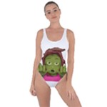 Emoji Zombie Woman Bring Sexy Back Swimsuit