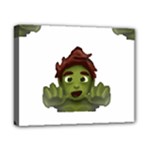 Emoji Zombie Man Canvas 10  x 8  (Stretched)