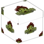 Emoji Zombie Man Storage Stool 12 