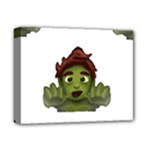 Emoji Zombie Man Deluxe Canvas 14  x 11  (Stretched)