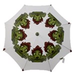 Emoji Zombie Man Hook Handle Umbrella (Medium)