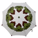 Emoji Zombie Man Hook Handle Umbrella (Small)