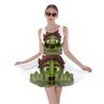 Emoji Zombie Man Skater Dress