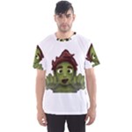 Emoji Zombie Man Men s Sports Mesh Tee