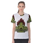 Emoji Zombie Man Women s Cotton Tee