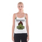 Emoji Zombie Man Spaghetti Strap Top