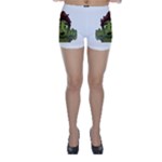 Emoji Zombie Man Skinny Shorts