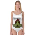 Emoji Zombie Man Camisole Leotard 