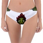 Emoji Zombie Man Reversible Classic Bikini Bottoms