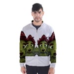 Emoji Zombie Man Wind Breaker (Men)