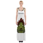 Emoji Zombie Man Maxi Thigh Split Dress