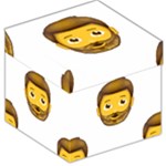 Emoji Bearded Man Storage Stool 12 