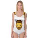 Emoji Bearded Man Princess Tank Leotard 