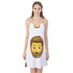 Emoji Bearded Man Camis Nightgown 