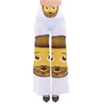 Emoji Bearded Man So Vintage Palazzo Pants