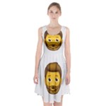 Emoji Bearded Man Racerback Midi Dress