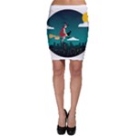 Halloween Witch Befana Bodycon Skirt