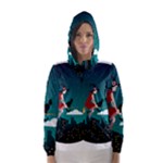 Halloween Witch Befana Hooded Wind Breaker (Women)