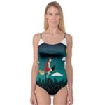 Halloween Witch Befana Camisole Leotard 