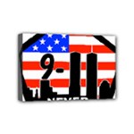 911 Never Forget Mini Canvas 6  x 4  (Stretched)