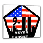 911 Never Forget Canvas 24  x 20  (Stretched)