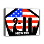 911 Never Forget Deluxe Canvas 16  x 12  (Stretched) 