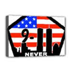 911 Never Forget Deluxe Canvas 18  x 12  (Stretched)