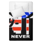 911 Never Forget Duvet Cover Double Side (Single Size)