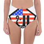 911 Never Forget Reversible High-Waist Bikini Bottoms