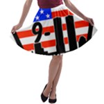 911 Never Forget A-line Skater Skirt