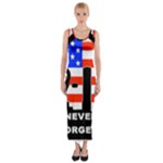 911 Never Forget Fitted Maxi Dress