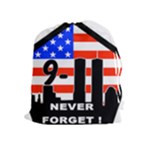 911 Never Forget Drawstring Pouch (XL)