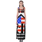 911 Never Forget Empire Waist Maxi Dress