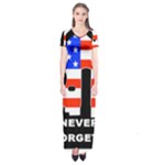 911 Never Forget Short Sleeve Maxi Dress