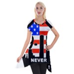 911 Never Forget Short Sleeve Side Drop Tunic