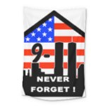 911 Never Forget Small Tapestry