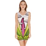  Venus Flytrap Monster Bodycon Dress