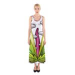  Venus Flytrap Monster Sleeveless Maxi Dress