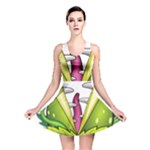  Venus Flytrap Monster Reversible Skater Dress