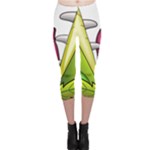  Venus Flytrap Monster Capri Leggings 