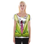  Venus Flytrap Monster Cap Sleeve Top