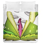  Venus Flytrap Monster Duvet Cover Double Side (Queen Size)