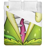  Venus Flytrap Monster Duvet Cover Double Side (California King Size)